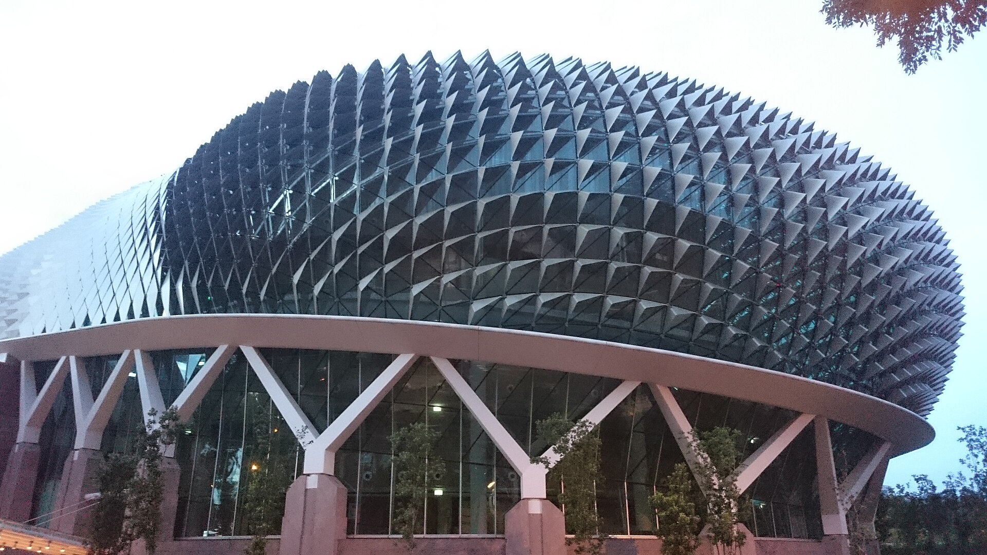 Esplanade and the bay